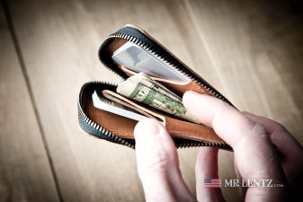 card pocket wallet open