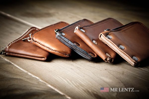 leather wallet prototypes