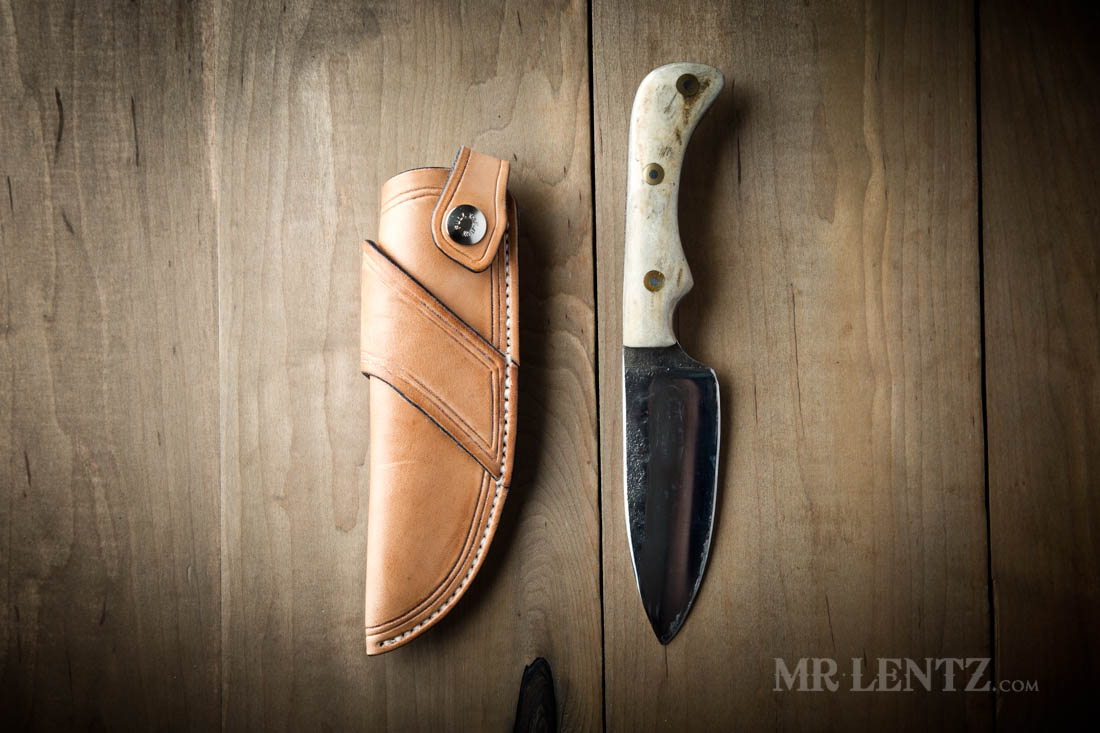 handmade knife sheath crossdraw