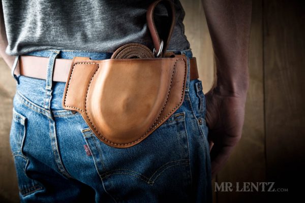 Holster for dog leashes