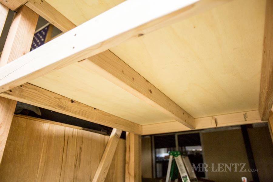 wood cabinet for leather