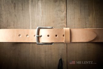 tan gun belt in wide width