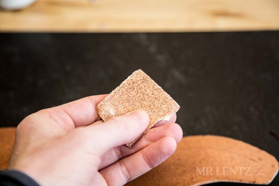 rough sandpaper for sheath