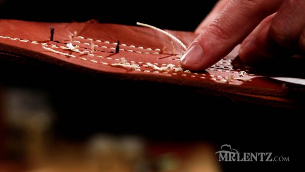 looking for loose top loops on the leather sewing machine