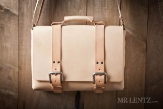 mens tan leather briefcase