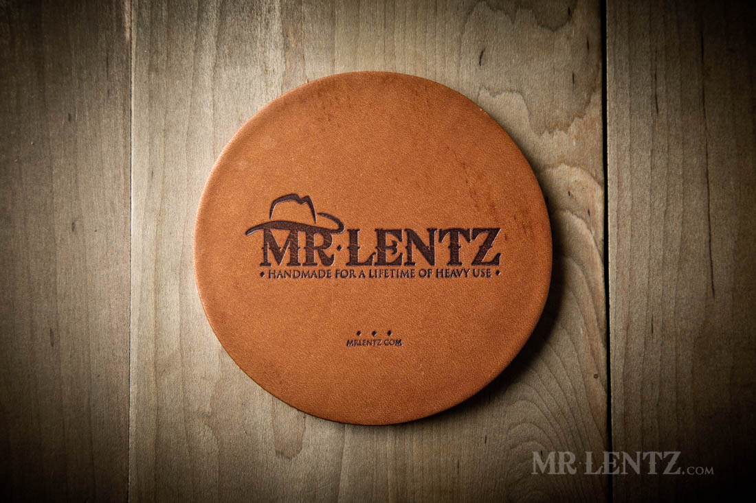 Mr. lentz leather coasters