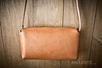 full grain leather purse