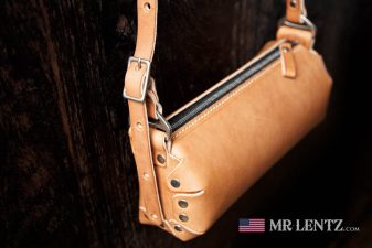 simple leather purse