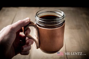 usa made mason jar mug