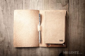 leather notebook cover