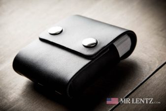 handmade fine leather card case