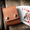 poker cards with handmade case