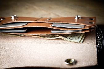 inside slots on trucker wallet