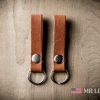leather zipper pulls