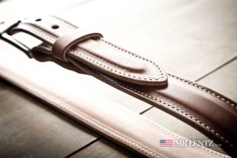 fine leather dress belt made in the usa