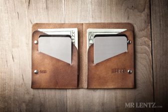 thin leather wallet