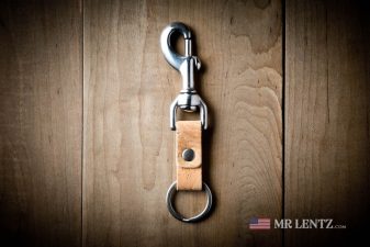 short cork keychain with clip