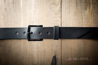 black gun belt