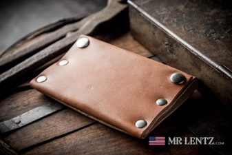 handcrafted card wallet made in the USA