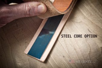 steel core gun belt crossection