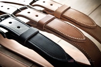 leather gun belts reinforced