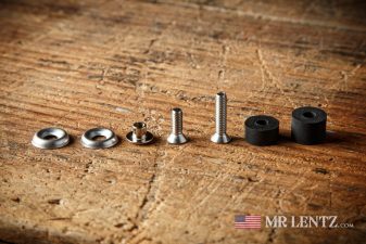 tension screw hardware in silver