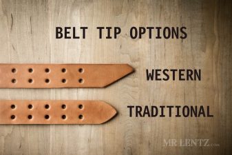 double tongue belt tip option