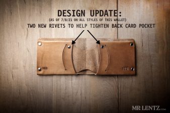 New rivet update for traditional wallet