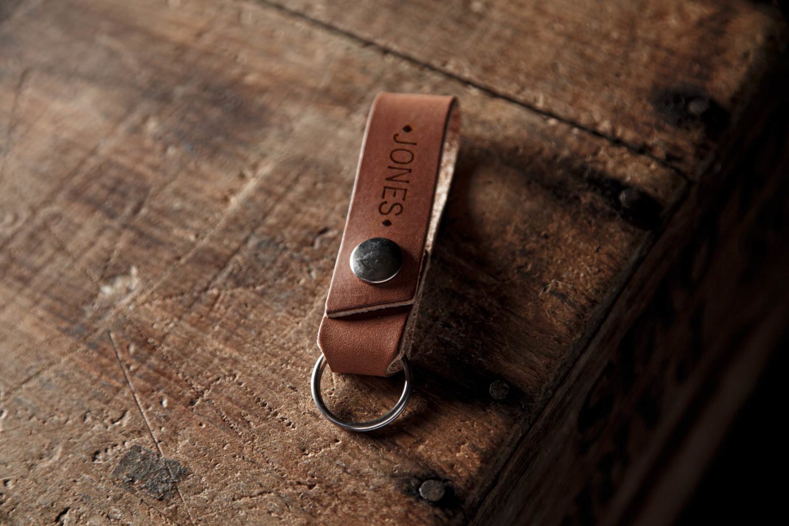 small personalized gift keychain